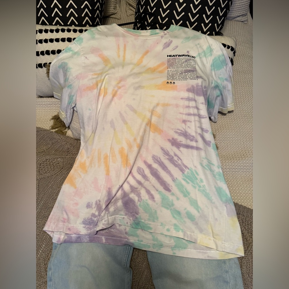 H&M tie-dye shirt